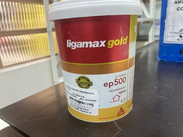 Rejunte Epoxi Ligamax Gold Cinza - 1kg